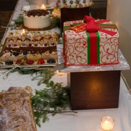 Desserts provided by Konditor Meister