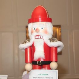 HUGE Steinbach German nutcracker donated to the silent auction by the Haueisen Family